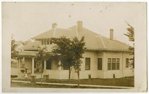 [Postcard of N. A. Burton's House]