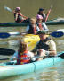 Primary view of [Group of people kayaking on a body of water, 2]
