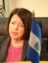 Photograph: [Consul of El Salvador in her office]