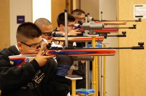 [Air Rifle Team for Paschal High School in Fort Worth]