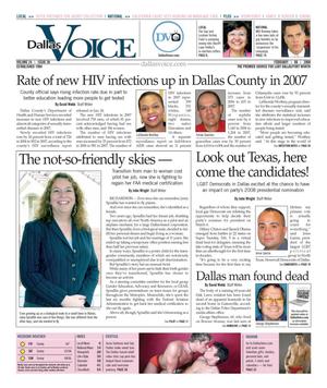 Dallas Voice (Dallas, Tex.), Vol. 24, No. 38, Ed. 1 Friday, February 8, 2008