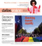 Newspaper: Dallas Voice (Dallas, Tex.), Vol. 26, No. 22, Ed. 1 Friday, October 1…