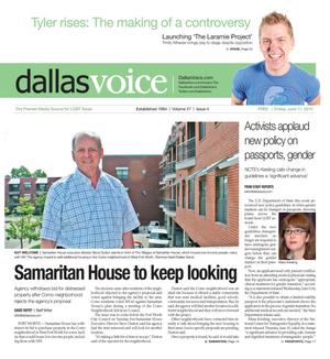 Dallas Voice (Dallas, Tex.), Vol. 27, No. 4, Ed. 1 Friday, June 11, 2010