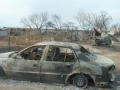 Primary view of [Fire-damaged car in Ringgold]