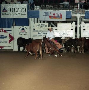 Cutting Horse Competition: Image 1991_D-241_10