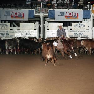 Cutting Horse Competition: Image 1991_D-241_12