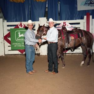 Cutting Horse Competition: Image 1991_D-245_01