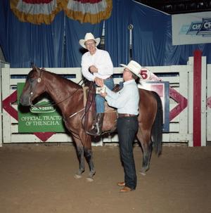 Cutting Horse Competition: Image 1991_D-245_03