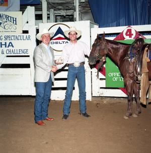 Cutting Horse Competition: Image 1991_D-249_05