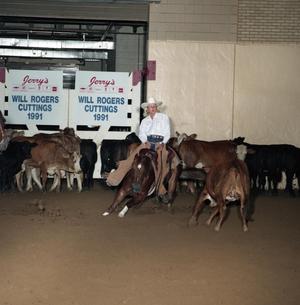 Cutting Horse Competition: Image 1991_D-24_05