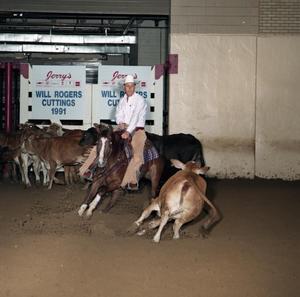 Cutting Horse Competition: Image 1991_D-24_06