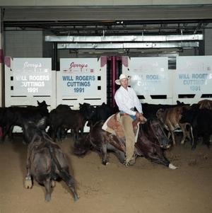 Cutting Horse Competition: Image 1991_D-25_07