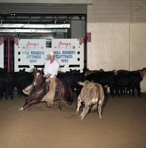 Cutting Horse Competition: Image 1991_D-25_10