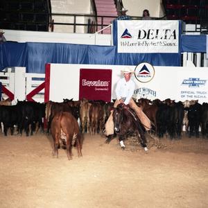 Cutting Horse Competition: Image 1991_D-30_08