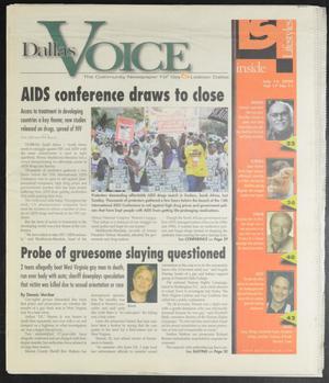 Dallas Voice (Dallas, Tex.), Vol. 17, No. 11, Ed. 1 Friday, July 14, 2000