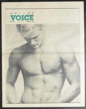 Dallas Voice (Dallas, Tex.), Vol. 6, No. 4, Ed. 1 Friday, May 26, 1989
