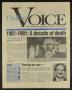 Thumbnail image of item number 1 in: 'Dallas Voice (Dallas, Tex.), Vol. 8, No. 6, Ed. 1 Friday, June 7, 1991'.