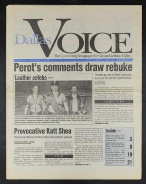 Dallas Voice (Dallas, Tex.), Vol. 9, No. 6, Ed. 1 Friday, June 5, 1992