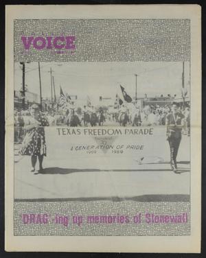 Dallas Voice (Dallas, Tex.), Vol. 6, No. 22, Ed. 1 Friday, September 29, 1989