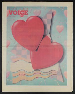Dallas Voice (Dallas, Tex.), Vol. 3, No. 41, Ed. 1 Friday, February 13, 1987