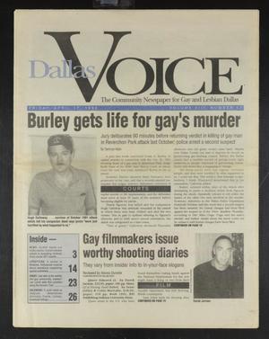 Dallas Voice (Dallas, Tex.), Vol. 8, No. 52, Ed. 1 Friday, April 17, 1992