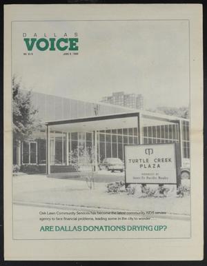 Dallas Voice (Dallas, Tex.), Vol. 6, No. 6, Ed. 1 Friday, June 9, 1989