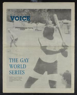Dallas Voice (Dallas, Tex.), Vol. 6, No. 18, Ed. 1 Friday, September 1, 1989