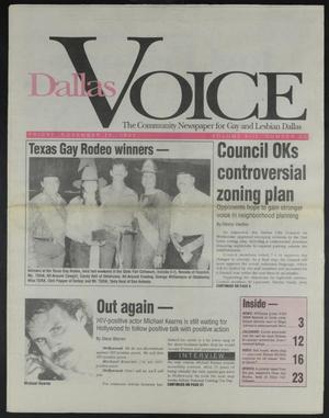 Primary view of object titled 'Dallas Voice (Dallas, Tex.), Vol. 8, No. 30, Ed. 1 Friday, November 15, 1991'.