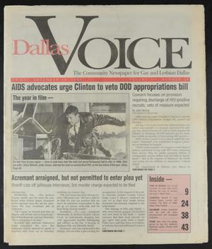 Dallas Voice (Dallas, Tex.), Vol. 12, No. 35, Ed. 1 Friday, December 29, 1995