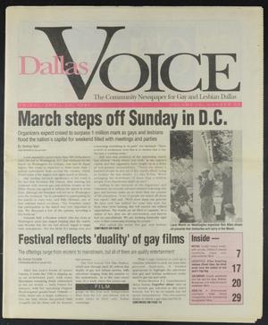 Dallas Voice (Dallas, Tex.), Vol. 9, No. 52, Ed. 1 Friday, April 23, 1993
