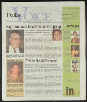 Dallas Voice (Dallas, Tex.), Vol. 15, No. 4, Ed. 1 Friday, May 22, 1998
