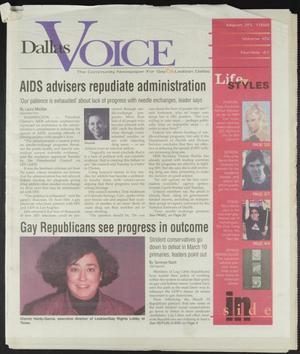 Dallas Voice (Dallas, Tex.), Vol. 14, No. 47, Ed. 1 Friday, March 20, 1998