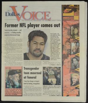Primary view of object titled 'Dallas Voice (Dallas, Tex.), Vol. 19, No. 27, Ed. 1 Friday, November 1, 2002'.