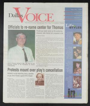 Dallas Voice (Dallas, Tex.), Vol. 15, No. 5, Ed. 1 Friday, May 29, 1998
