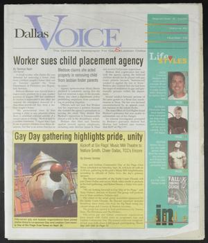 Dallas Voice (Dallas, Tex.), Vol. 15, No. 19, Ed. 1 Friday, September 4, 1998