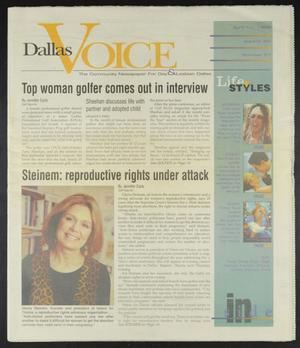 Dallas Voice (Dallas, Tex.), Vol. 14, No. 51, Ed. 1 Friday, April 17, 1998