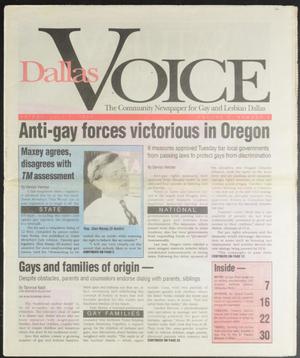 Dallas Voice (Dallas, Tex.), Vol. 10, No. 9, Ed. 1 Friday, July 2, 1993