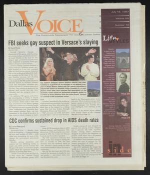 Dallas Voice (Dallas, Tex.), Vol. 14, No. 12, Ed. 1 Friday, July 18, 1997