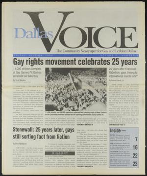 Dallas Voice (Dallas, Tex.), Vol. 11, No. 8, Ed. 1 Friday, June 24, 1994