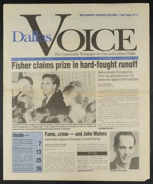Dallas Voice (Dallas, Tex.), Vol. 10, No. 50, Ed. 1 Friday, April 15, 1994