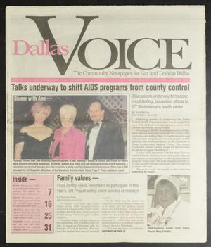Dallas Voice (Dallas, Tex.), Vol. 12, No. 28, Ed. 1 Friday, November 10, 1995