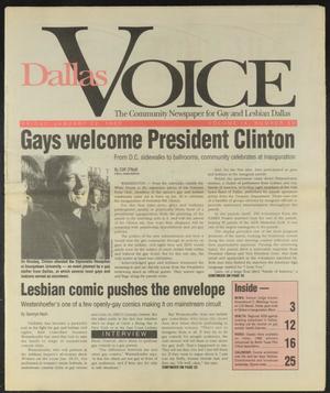 Dallas Voice (Dallas, Tex.), Vol. 9, No. 39, Ed. 1 Friday, January 22, 1993