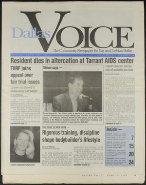 Dallas Voice (Dallas, Tex.), Vol. 11, No. 6, Ed. 1 Friday, June 10, 1994