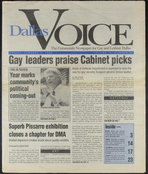 Dallas Voice (Dallas, Tex.), Vol. 9, No. 36, Ed. 1 Friday, January 1, 1993