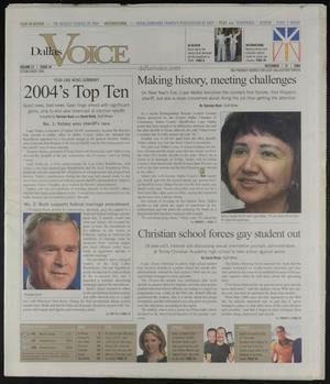 Dallas Voice (Dallas, Tex.), Vol. 21, No. 34, Ed. 1 Friday, December 31, 2004