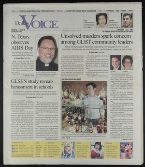 Dallas Voice (Dallas, Tex.), Vol. 22, No. 28, Ed. 1 Friday, November 25, 2005