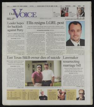 Dallas Voice (Dallas, Tex.), Vol. 22, No. 5, Ed. 1 Friday, June 24, 2005