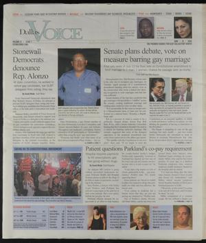 Dallas Voice (Dallas, Tex.), Vol. 21, No. 7, Ed. 1 Friday, June 25, 2004